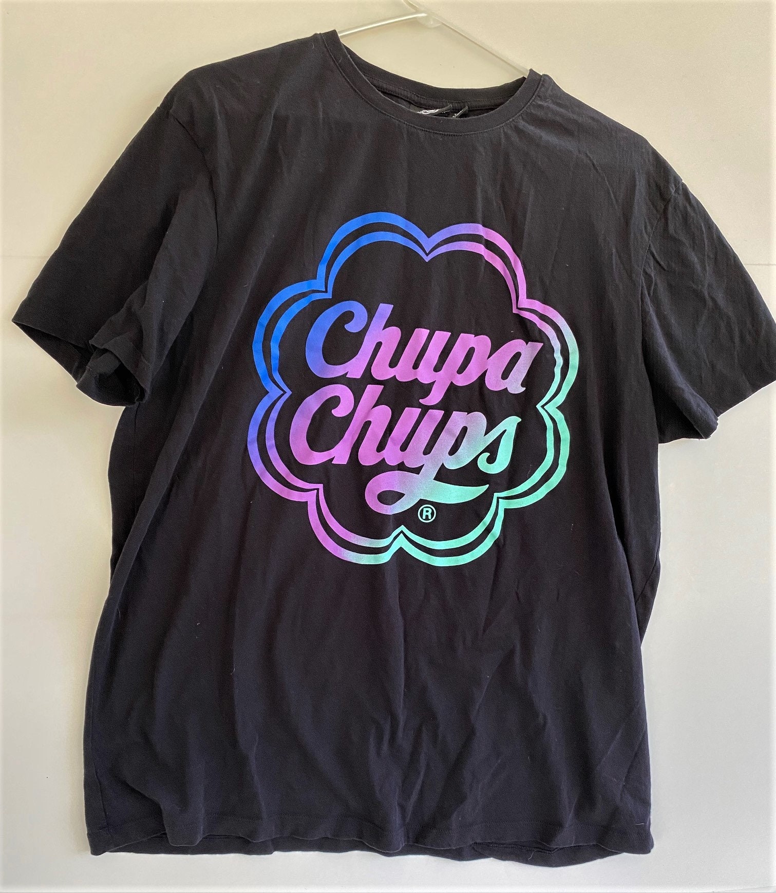 Chupa Chups T Shirt Black XXL 2X Lollipop Logo Salvador Dali Tee Spain  Classic Candy Iconic 1969 Design Unisex Retro Hipster - Etsy