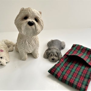 Lot 5 Vintage Dogs West Highland White Terrier Schnauzer Bichon Frise Sandicast Living Stone Westie Lil Snoozer Sandra Brue Dreamers Freebie