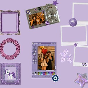 Custom Pixel Character Desktop Wallpaper | Personalized PC Background | Turn Your Photos Into Minecraft Characters | Lilac Theme