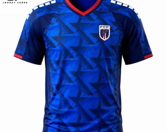 Camiseta de fútbol de Cabo Verde para hombre, modelo 2026 / Camiseta para aficionados al fútbol, poliéster