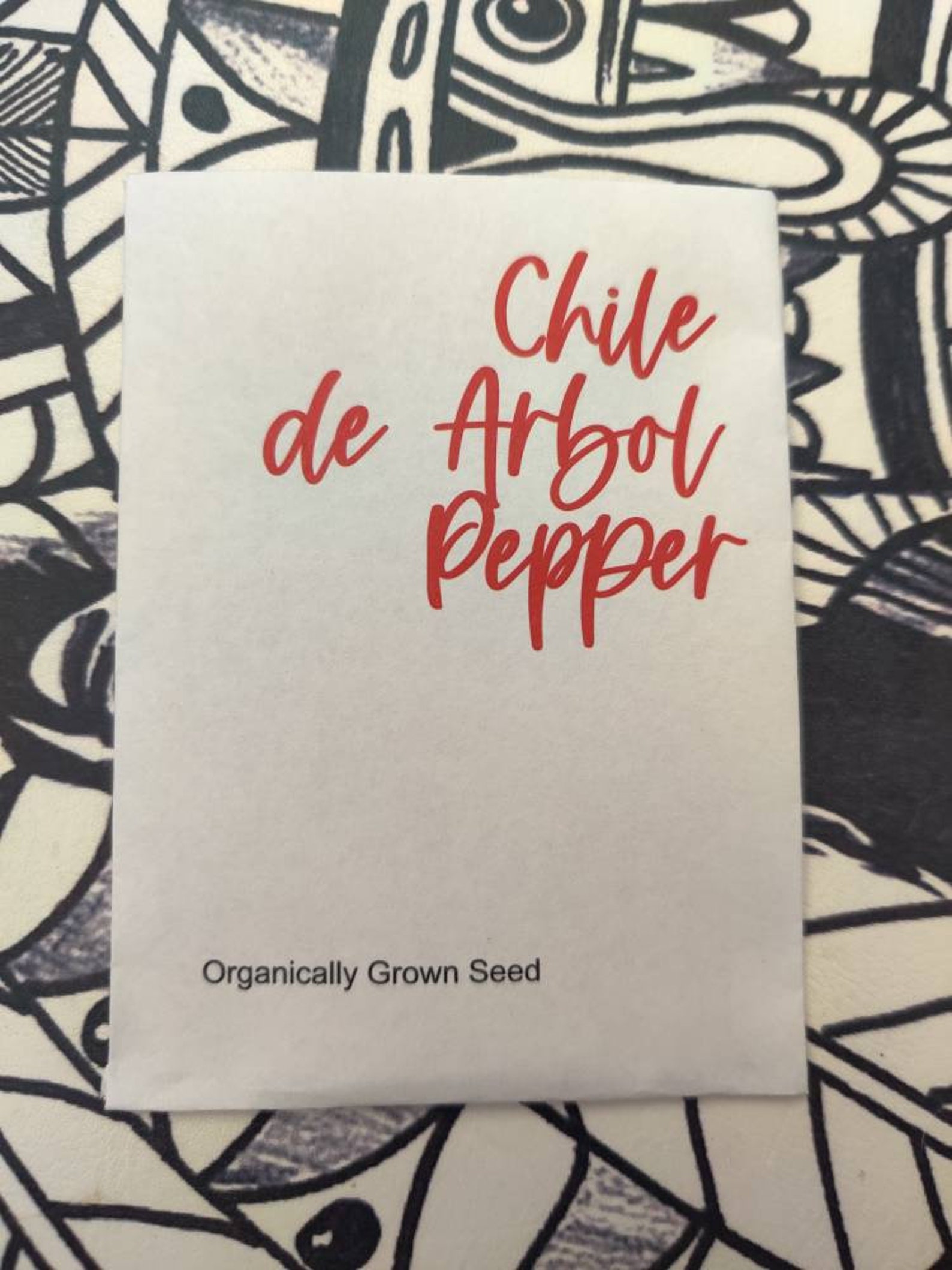 Chile De Arbol Seeds 15 Seeds Etsy