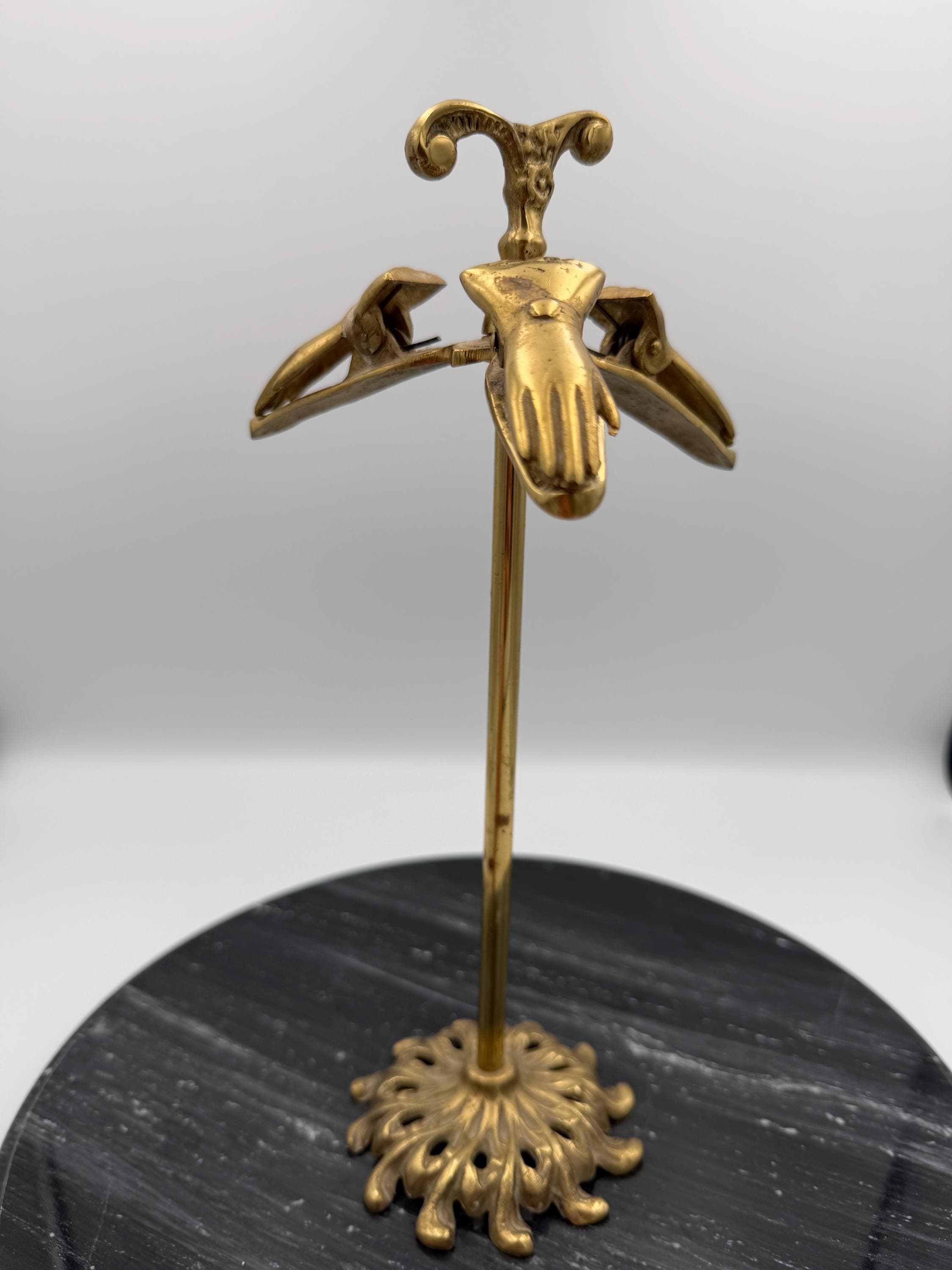 Brass Glove Clip Stand - Etsy