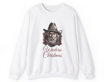 Sweat-shirt de Noël western Sweat-shirt de Noël western pour les fêtes de fin d'année
