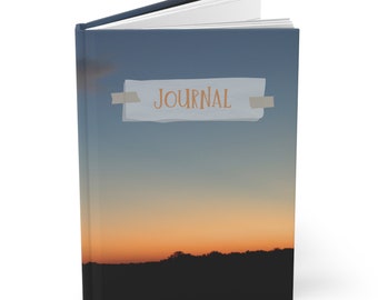 Evening Sunset Hardcover Journal Matte Cover/Diary/Photo Journal