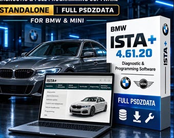 BMW ISTA+ 4.61.20 Logiciel de diagnostic et de programmation autonome (dernière version 2026) + données PSD complètes