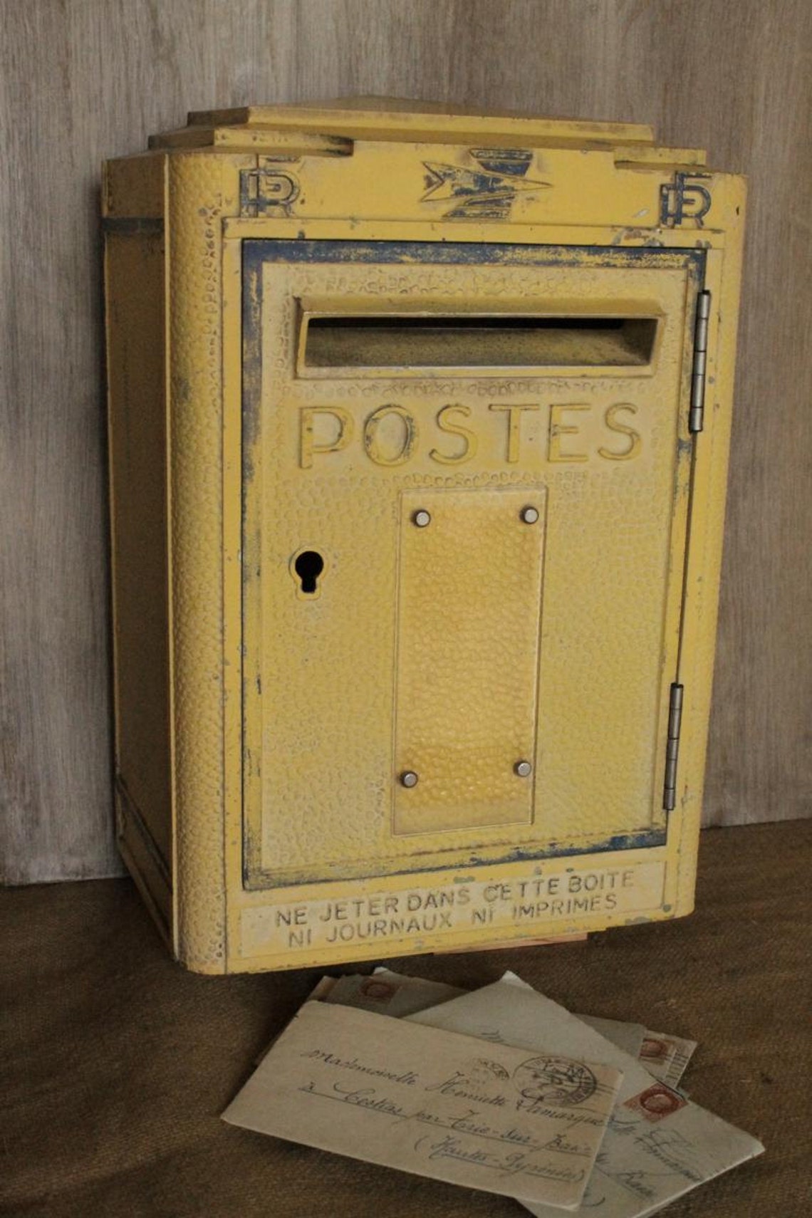 Original French post box La POSTE Circa 1962s Etsy Original French post box La POSTE Circa 1962s Etsy
