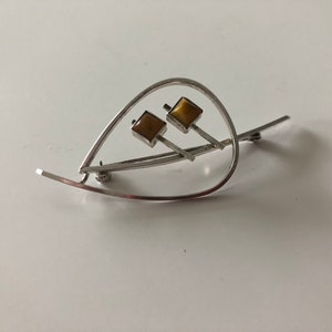 Vintage 60s KORDES & LICHTENFELS Sterling Pin
