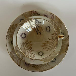 Vintage 50s SCHUMANN ARZBERG Tea Trio Set