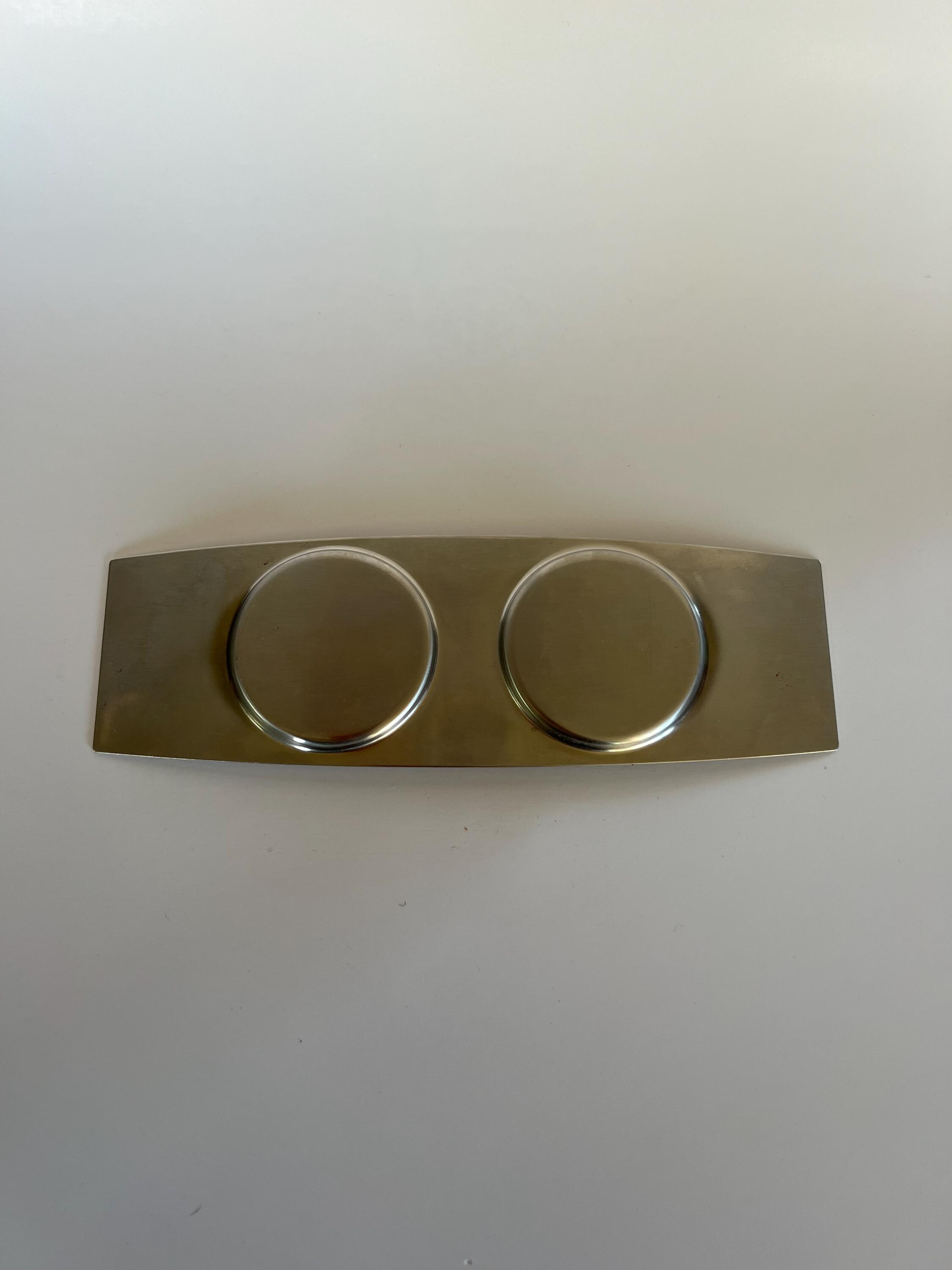 ヴィンテージ 60 年代 ドイツ製 ガラス製 ソルト&ペッパー セット