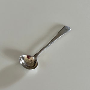 Antique 1800s GEORGIAN Sterling Silver Spoon