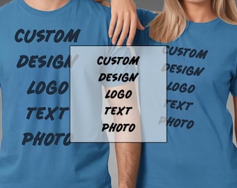 Personalized Design Photo Logo Text DTF Transfer, Custom Design Photo Logo Text Ready To Press Heat Press, Iron On Transfer