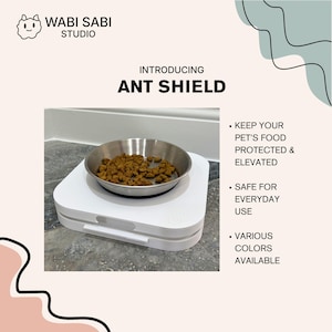 Ant Shield – podstawa do karmienia chroniąca przed mrówkami i karaluchami – na każdą pogodę