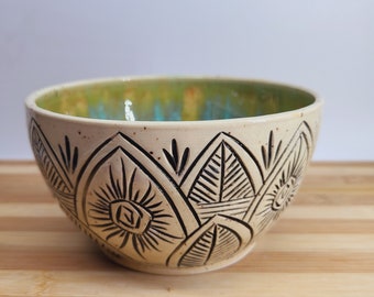 Pottery Bowl | Wheel Thrown | Ceramic | Clay