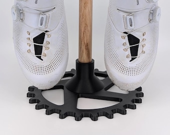 Vertical Bike Gear Storage Stand | Chainring Base Foundation for 1 Inch Dowel | PETG-CF | Austin TX