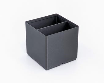 3D Printed Cycling Gear Organizer Bin – PETG-CF, 2 or 3 Compartments, Pain Cave Storage