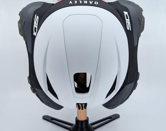Cycling Gear Organizer Stand — Helmet, Shoe & Sunglasses Holder | Tabletop, No Drilling | Dowel Included | 3D Printed | Austin TX
