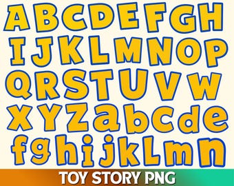 Toy Story Font, Toy Story Letters Numbers, Toy Story 5 Watercolor PNG, Toy Story 5 PNG, Woody Buzz Jessie, You’ve Got a Friend in Me