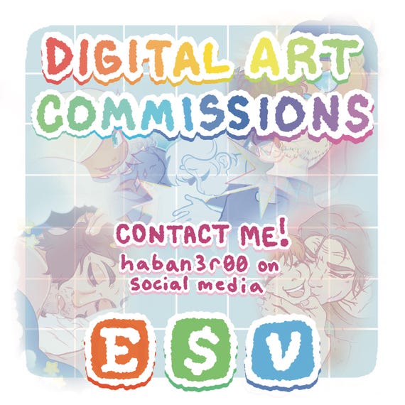 Digital Commissions by Starling - OCs, Ships, Yumeshipping, Fanart, Character Sheets !!