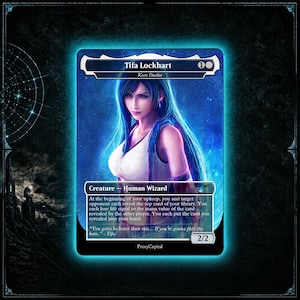 tifa mtg card price Custom Proxy untap all creatures you control Tifa, Martial Artist #6 Prices