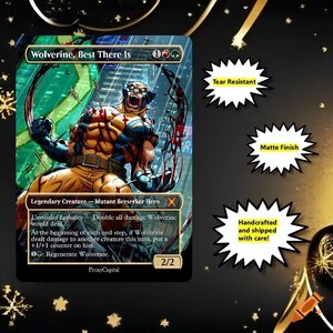 wolverine the best there is mtg similar cards Custom Proxy instead tap him Wolverine, Best There Is