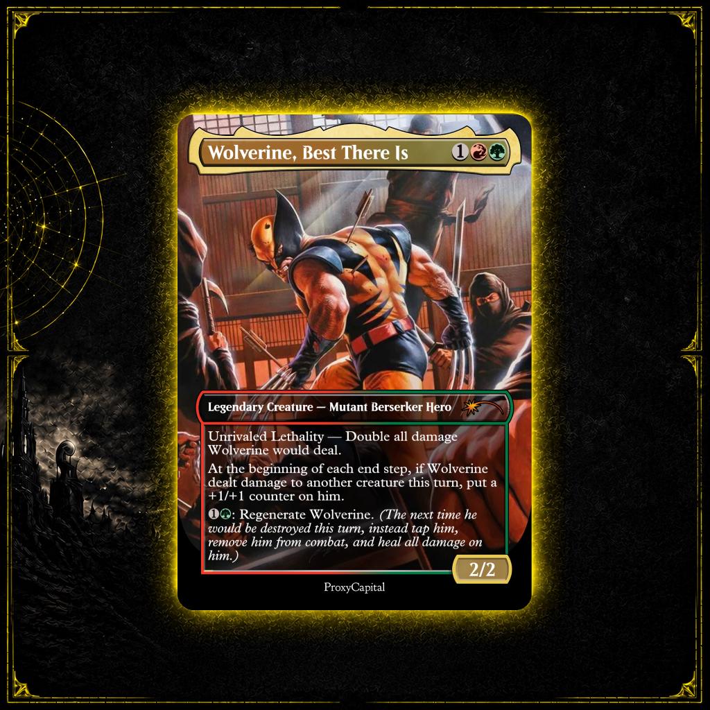 Wolverine Mtg Deck Box - Etsy