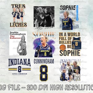 Sophie Cunningham PNG, Tres Leches Png, Tres Leches Basketball Png, Basketball Women Shirt Design, Caitlin Clark x Sophie Cunningham PNG