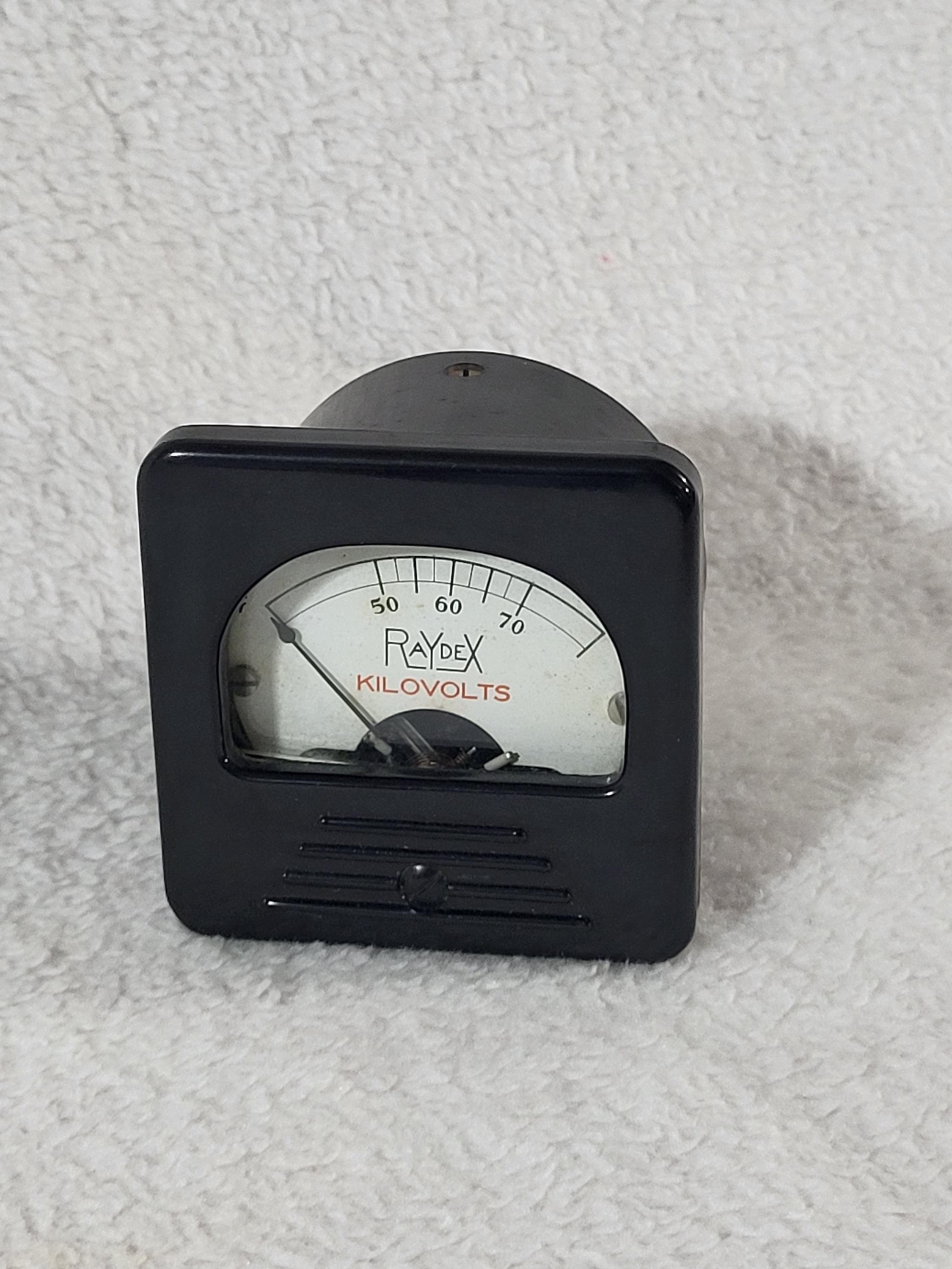 Vintage Voltage Meter - Etsy