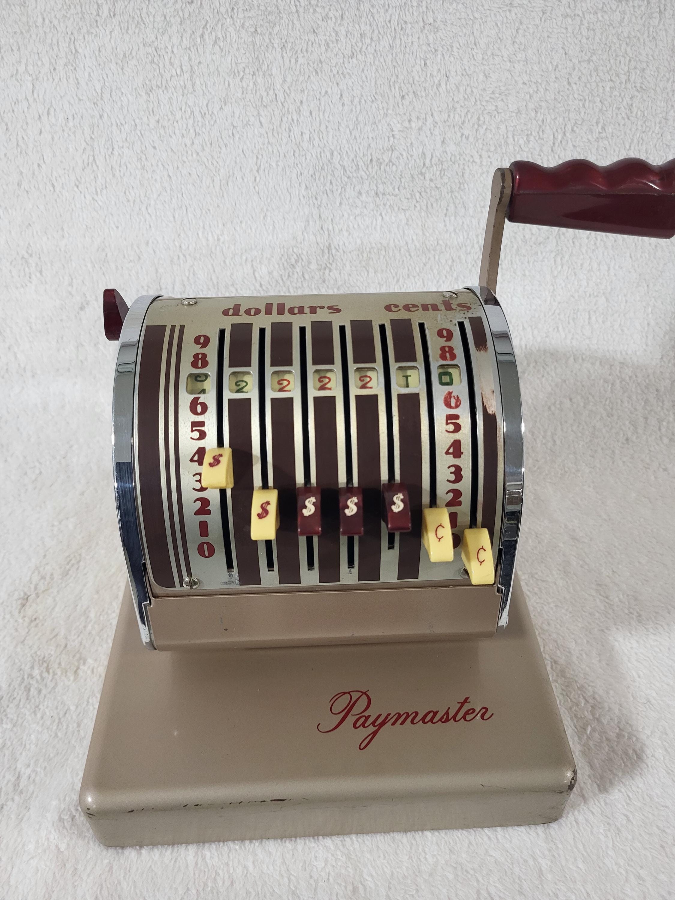 USA PAYMASTER アメリカンアンティーク　 ビンテージ　ヴィンテージ Vintage Paymaster - Etsy