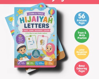 Aprende y rastrea las letras Hijaiyah