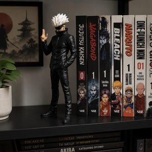 Satoru Gojo Jujutsu Kaisen 3D Printed Figure Desk Buddy Anime Decor 20 cm image 7