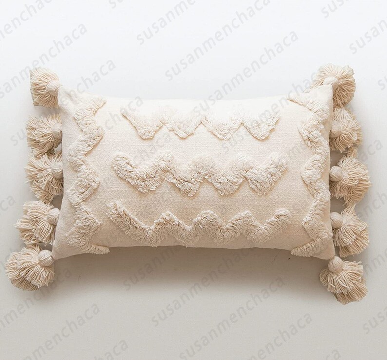 Bohemian Lumbar Pillow Cover 12x20 Throw Pillow Cover Perfect Etsy