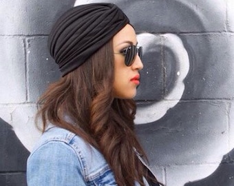 Classic Turban Hat Gatsby Turban Womens Turban Hat Hair Covering Scarf Beach Coverup Chemo Cap Hair Scarf Fashion Turban 1940s Chemo Hat