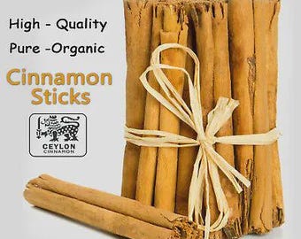 1KG Bio-Ceylon-Zimtsticks höchster Qualität - Reiner echter Zimt aus Sri Lanka, sonnengetrocknetes Gewürz
