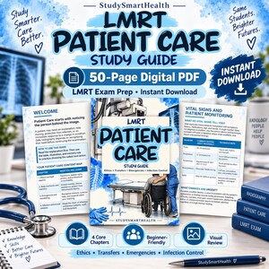 Lmrt Patientvård - Studieguide