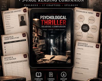 Livre numérique PDF « Death Row » + guide de lecture de 5 pages, thriller psychologique à suspense, livre numérique complet