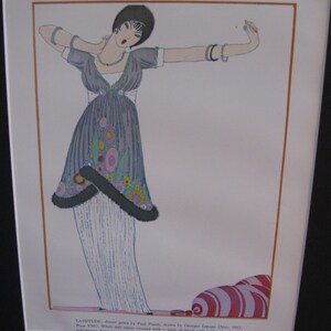 Flapper Era Fashion Print -   &quot;Lassitude&quot; - Vintage Art - Think GIFT