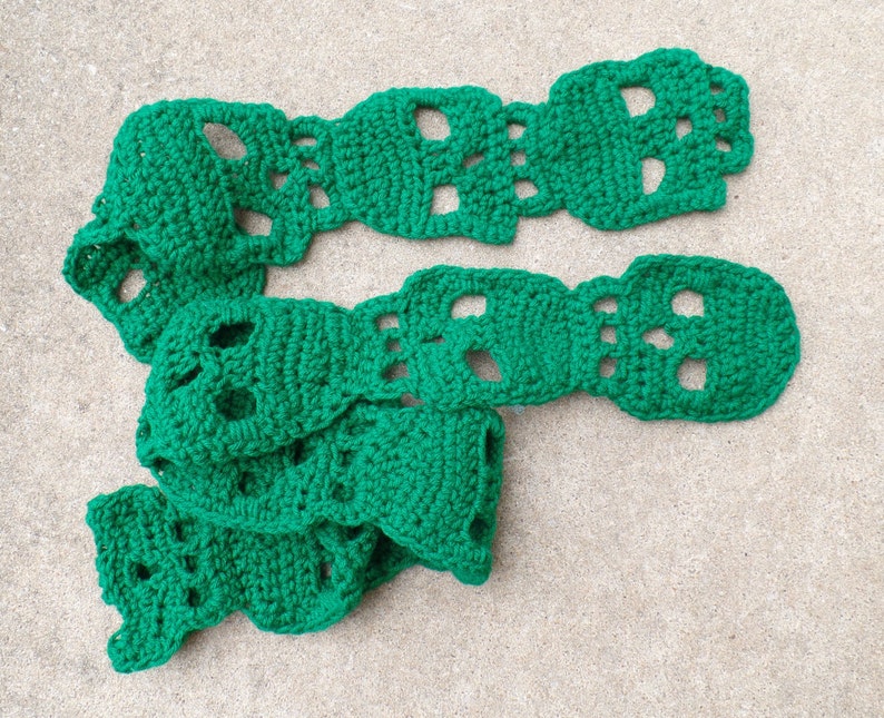 Crochet Skull Pattern PDF file image 3