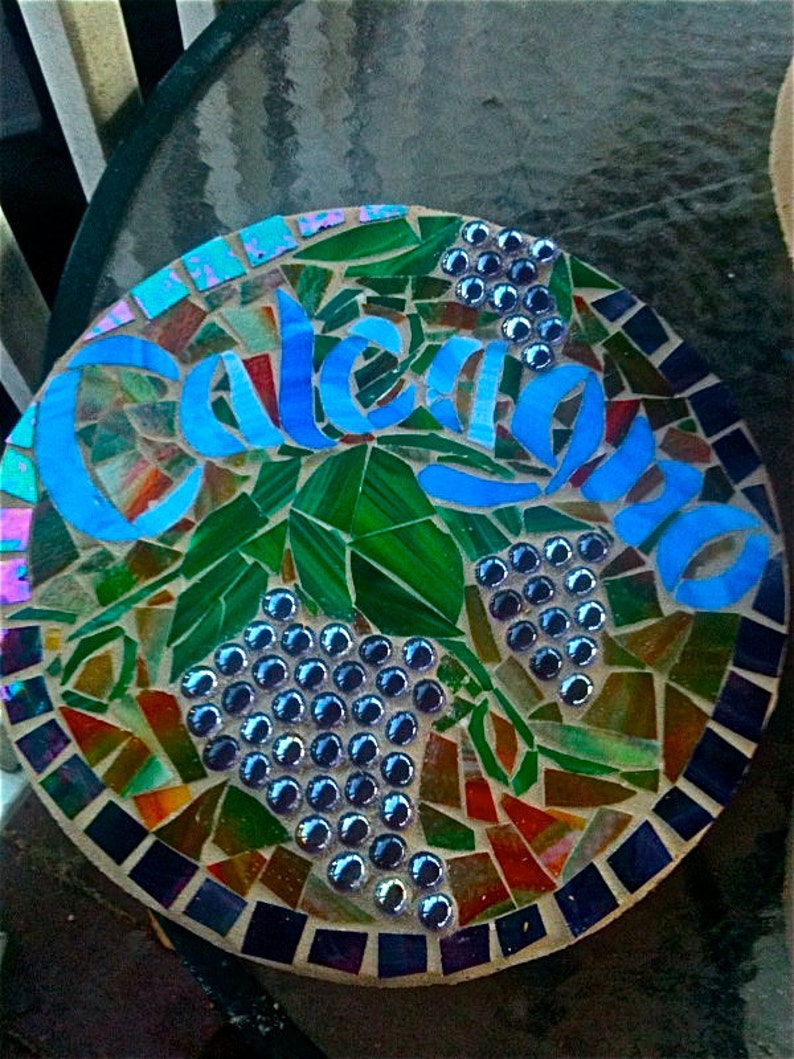 Custom Order Name Mosaic Stepping Stone image 3