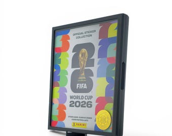 Mjukt omslagsalbum Premium Magnetisk Displayfodral Kompatibelt med Panini VM 2026, Fotbollsalbum Skyddsfodral | Keeper 26