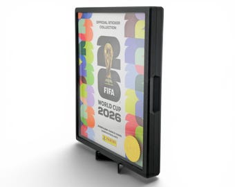 Hardcover albumbeschermer WK 2026 - magnetische acrylvitrine compatibel met Panini-voetbalalbums - Keeper 2