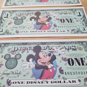 Mickey One Dollar - Etsy