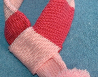 PDF Descarga digital instantánea Patrón de punto - Bufanda para perros - DK - Bufanda para perros de fútbol - patrón pdf SOLAMENTE