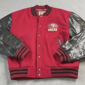 San francisco 49ers leather jacket - Etsy 日本