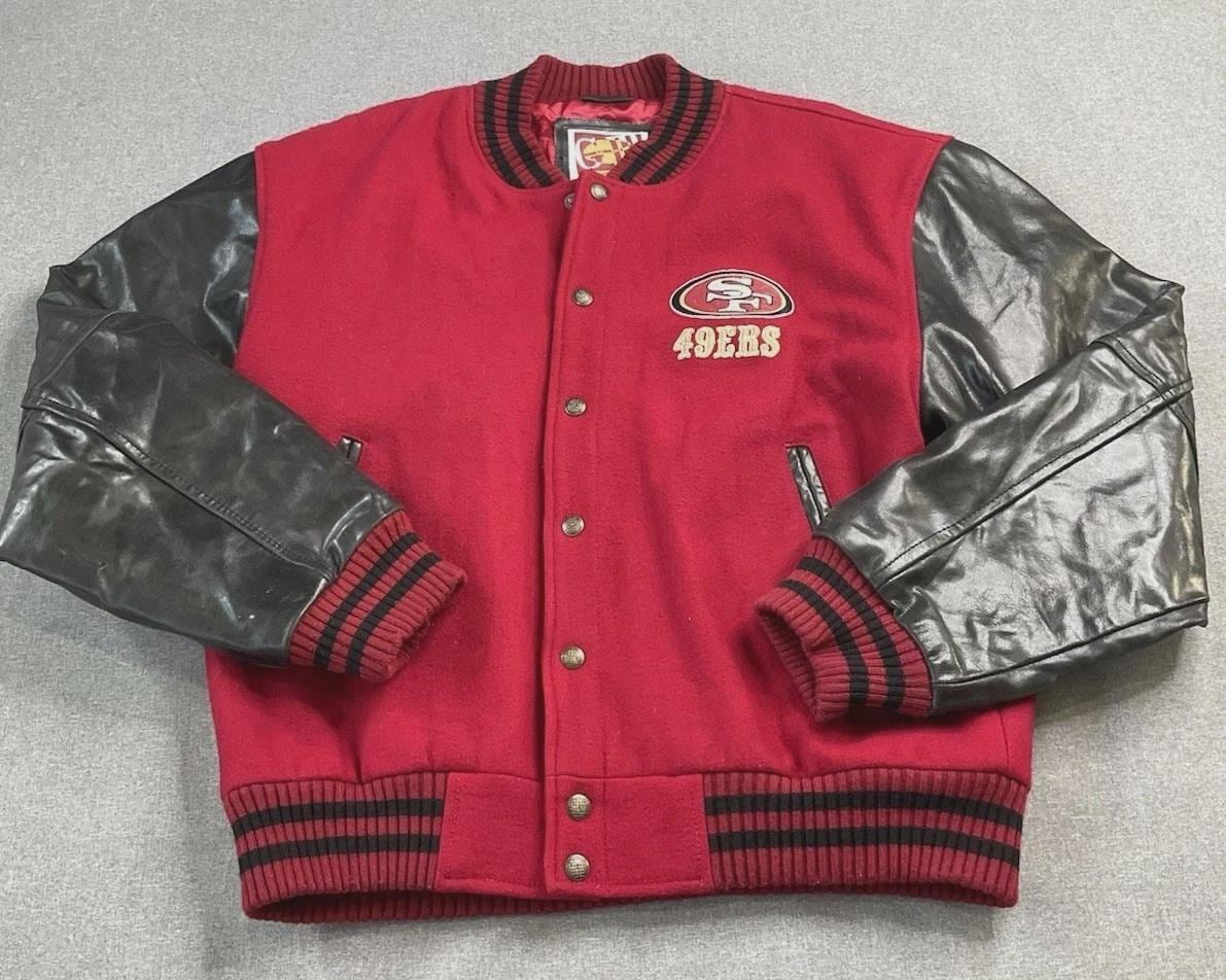 San francisco 49ers leather jacket - Etsy 日本