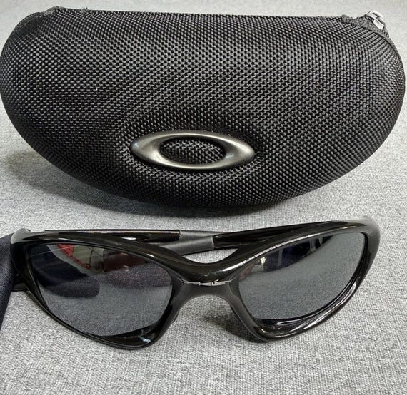 Oakley XX Twenty Sunglasses Jet Black Frame Black Len… - Gem