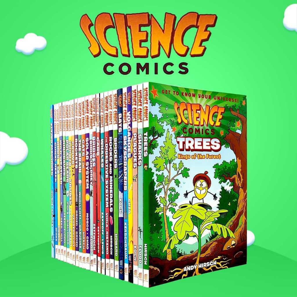 32 Books Latest Science Comics Series: Get to Know Your Universe