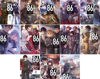 86-EIGHTY-SIX Light Novel 13-Book Set Vol 1-13 by Asato Asato Express Shipping