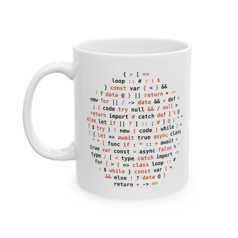 Funny Coder Mug, Software Developer Gift, Code Lover Coffee Cup (11oz) Bild 3