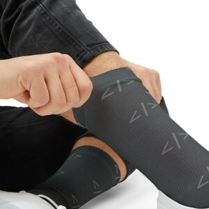 Code Brackets Pattern Socks Sublimation Socks | Programmer Dev Tech Novelty image 8