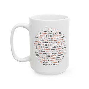 Funny Coder Mug, Software Developer Gift, Code Lover Coffee Cup (11oz) Bild 4